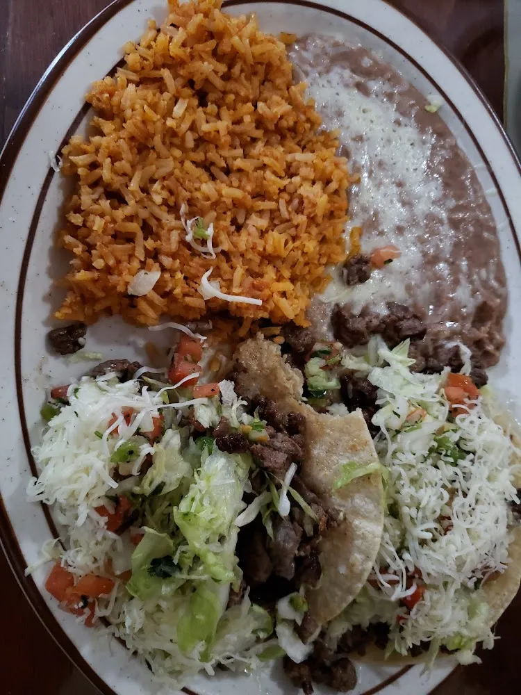 Carne Asada with Beans and Rice
