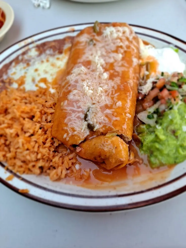 Chicken Chimichanga Dinner