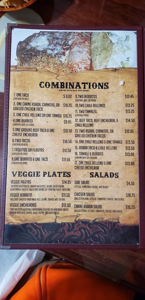 Don Sombrero Mexican Restaurant Menu image 3